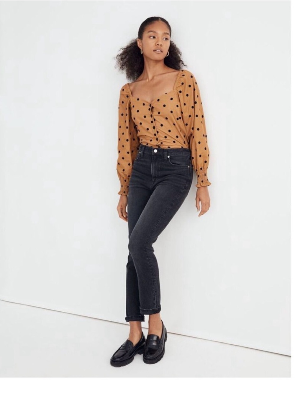Madewell The Girljean in Darrel Wash (High Rise Slim Boy-Jean)